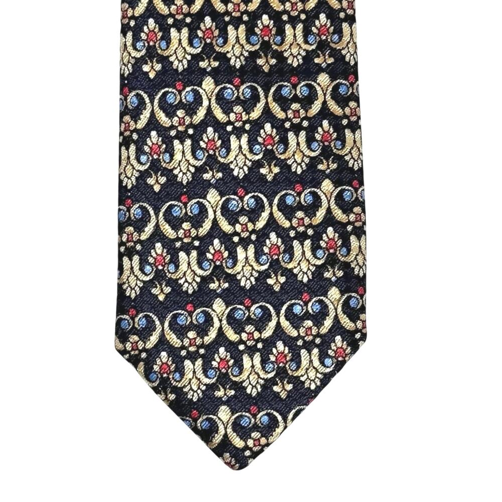 Christian Dior Abstract Pattern Tie - Picture 6 of 8